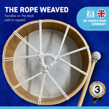 Load image into Gallery viewer, Shamanic hand drum with beater handmade in Bali