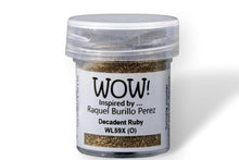 Load image into Gallery viewer, Wow! Glitter Embossing Glitter 15ml | DECADENT RUBY  | Free your creativity and give your embossing sparkle
