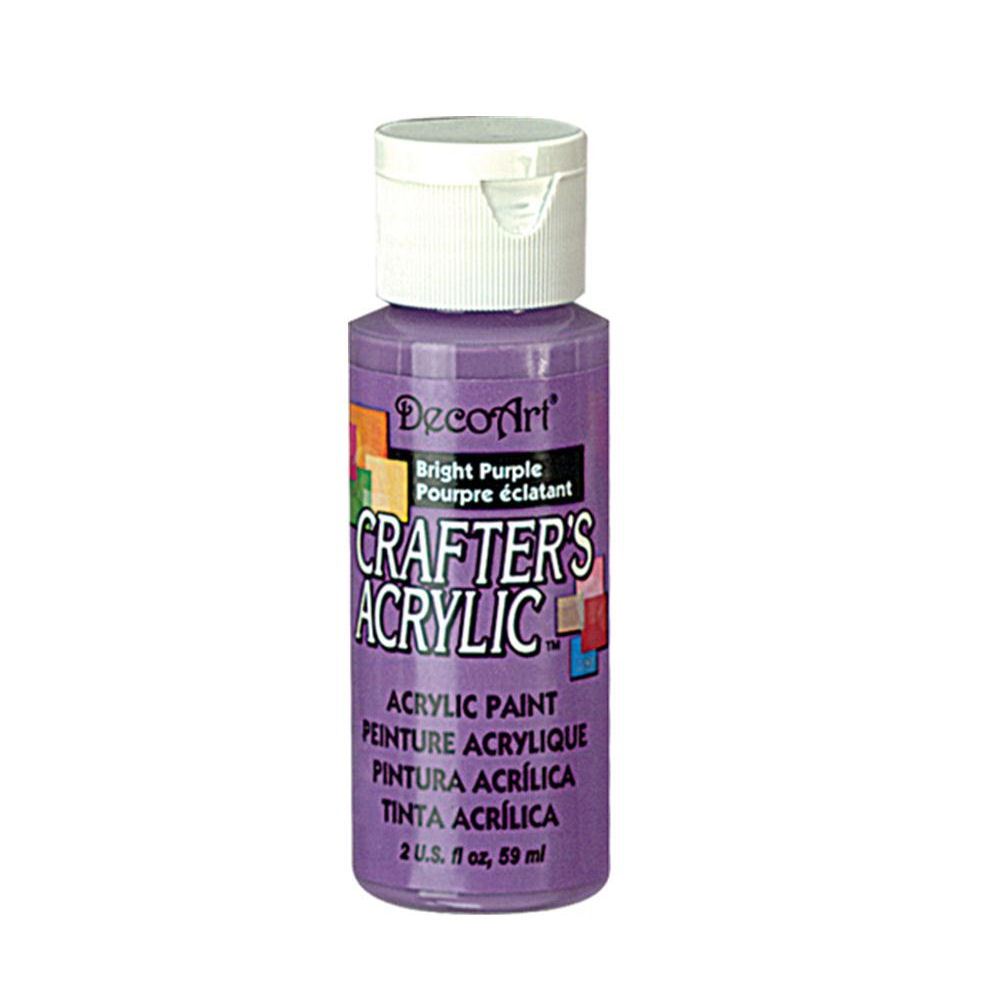 DecoArt Crafter's All Purpose Acrylic Paint 59ml - Bright Purple