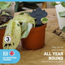 Load image into Gallery viewer, Ornate Rustic CAST IRON HERBS PLANT STAKE Marker | Label | Herbs Plaque | Garden plaque Herbs Sign | Herbs Stake | Herbs Label | Garden plant |Garden decoration ideas | 10cm x 18cm