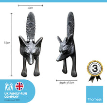 Load image into Gallery viewer, Cast Iron Fox door knocker