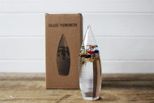 Load image into Gallery viewer, Galileo Thermometer Bullet Shaped Temperature Gauge Multicolored