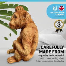Load image into Gallery viewer, Eye catching Free Standing Mischievous SITTING MONKEY ORNAMENT | Monkey Gifts for Women Men Girls Boys Monkey Lover Gift Birthday Friendship Gifts Present Animal Lover Gift