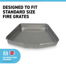 Load image into Gallery viewer, Traditional ash pan - 30cm wide ( 12" ) ideal for standard sized fire grates