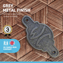 Load image into Gallery viewer, Cast Iron antique style WC Door Plaque