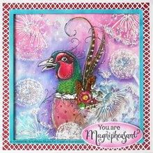 Load image into Gallery viewer, Pink Ink Designs Magnipheasant A5 Clear Stamp Set PI089