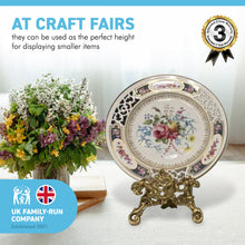 Load image into Gallery viewer, 4 Inch Easel Plate Holder Display Stands