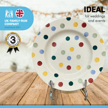 Load image into Gallery viewer, 10 Inch high Easel Plate Holder Display Stands | Metal Frame Holders for Photo Pictures Decorative Plate Dish | Tabletop Art Perfect for Weddings Birthdays Shows Funerals Trade fair Craft fair