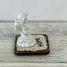 Load image into Gallery viewer, CERAMIC HOPE CHERUB ANGEL ORNAMENT | Fairy ornaments | Cherub figurine for your home