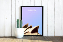 Load image into Gallery viewer, The Grand Sydney Opera House Modern Style Travel Print