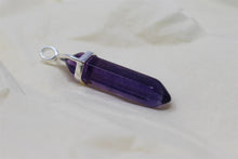 Load image into Gallery viewer, Fluorite DT Crystal Point Ritual Therapy Pendant