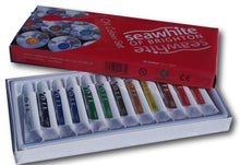 Load image into Gallery viewer, Introductory oil colour paint set 12 colours each 12ml