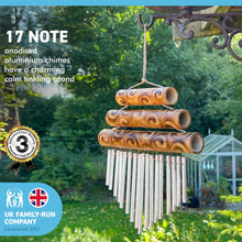 Load image into Gallery viewer, Triple bamboo windchime
