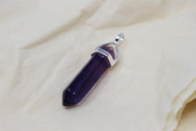 Load image into Gallery viewer, Fluorite DT Crystal Point Ritual Therapy Pendant