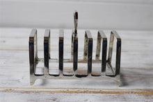 Load image into Gallery viewer, Victorian Style Classic Chrome 6 Slice Toast Rack
