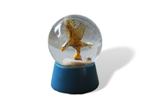 Load image into Gallery viewer, Falcon Snow Globe Christmas Glass Ornament Festive Decoration