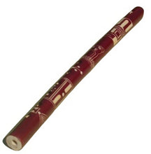 Load image into Gallery viewer, Wooden coloured Peruvian Quena Flute