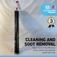 Load image into Gallery viewer, Long reach Multipurpose Radiator Cleaning Brush makes cleaning radiators fast and easy | 75cm (L) | 29.5 (L) | Flexible Nylon Bristles | | Suitable for Gridded and Non-Gridded Radiators