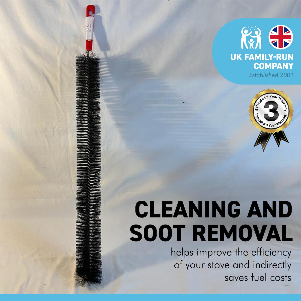 SKYTE Radiator Brush - Flexible Long Reach Heater Cleaner With Bristles For Dusting Between Fins, Gaps & Under Appliances