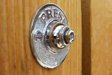 Load image into Gallery viewer, Solid Silver Door Bell Push Button