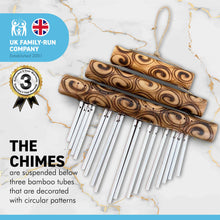 Load image into Gallery viewer, Triple bamboo windchime
