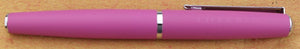 J Herbin Metal Roller Ball Pen with Fine Nib - Pink / Coral