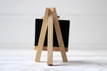 Load image into Gallery viewer, Mini Set of 6 Chalkboard Easel Place Cards Wedding Crafts