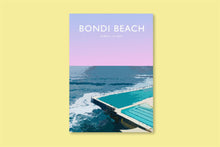 Load image into Gallery viewer, Bondi Beach Ocean Pool Modern Style Travel Print
