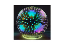 Load image into Gallery viewer, 3D Light Snowflake Holographic Multi Christmas Desk Table Lamp
