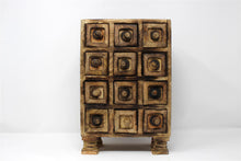 Load image into Gallery viewer, Solid Wood Mini 30cm Tall 12 Draw Jewellery Chest Storage Unit
