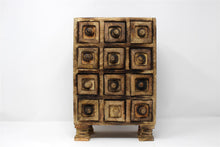 Load image into Gallery viewer, Solid Wood Mini 30cm Tall 12 Draw Jewellery Chest Storage Unit