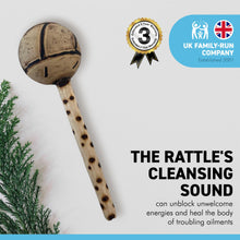 Load image into Gallery viewer, Shamanic Gourd Shaker | Rattle | Percussion instrument | Percussion Shaker| Sand Hammer