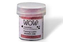 Load image into Gallery viewer, Wow! Glitter Embossing Glitter 15ml | FLAMING LUSTRE | Free your creativity and give your embossing sparkle