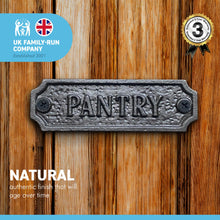 Load image into Gallery viewer, Cast Iron antique style Pantry Door Wall Plaque