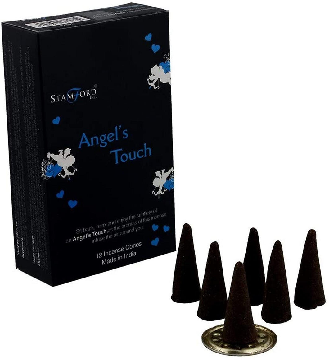 Angels Touch incense cones pack of 12 / Scented witches incense cones