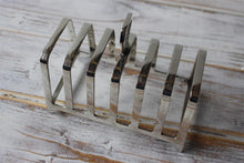Load image into Gallery viewer, Victorian Style Classic Chrome 6 Slice Toast Rack
