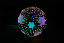 Load image into Gallery viewer, 3D Light Snowflake Holographic Multi Christmas Desk Table Lamp