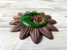 Load image into Gallery viewer, Mexican Barro Style Small Sun and Moon Plaque