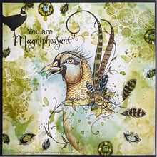 Load image into Gallery viewer, Pink Ink Designs Magnipheasant A5 Clear Stamp Set PI089