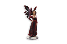 Load image into Gallery viewer, Set of three Sisters of Winter cast in finest resin Fairy Figurines | ornament | fantasy | angels |10cm high | with beautiful wings