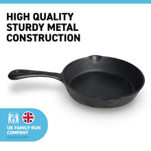 Load image into Gallery viewer, Cast Iron Skillet 6.5 Inch Oven Safe Tarte Tatin Skillet Frying Pan