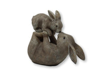 Load image into Gallery viewer, Mother and Baby Bunny Indoor Outdoor Animal Gift Home Garden Ornament