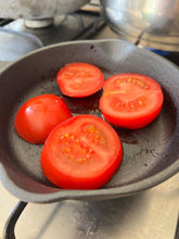 Load image into Gallery viewer, Set of two Cast Iron Skillets 1 x 8 Inch and 1 x 6 inch | Oven Safe Tarte Tatin Skillet Frying Pan for Indoor and Outdoor use | Cast Iron Cookware | Grill Pan | Stove Top | Skillet Pan