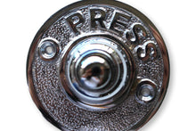 Load image into Gallery viewer, Solid Silver Door Bell Push Button