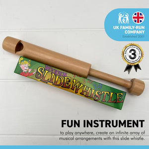 Wooden Sliding Clangers Slide Whistle | could be used for dog training | slide whistle/dog whistle | clangers whistle | sliding whistle | kids whistle | Swanny whistle | Swanny slide whistle