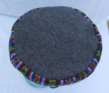 Load image into Gallery viewer, Tibetan Trim smoking / thinking / lounging cap Size Large