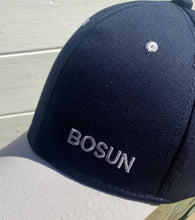 Load image into Gallery viewer, Bosun adjustable blue navy baseball cap hat