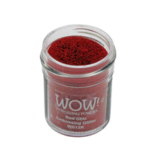 Load image into Gallery viewer, Wow Christmas Glitz Glitter Embossing Powder set Includes 3 x 15ml pots  WHITE, GREEN AND RED GLITZ | Free your creativity and give your embossing sparkle.