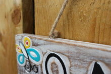 Load image into Gallery viewer, Hand Carved Painted wooden sign OMG Mother was right