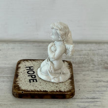 Load image into Gallery viewer, CERAMIC HOPE CHERUB ANGEL ORNAMENT | Fairy ornaments | Cherub figurine for your home